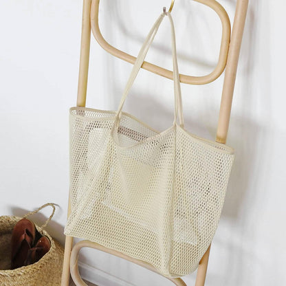 HOXIS Mesh Beach Tote Women&
