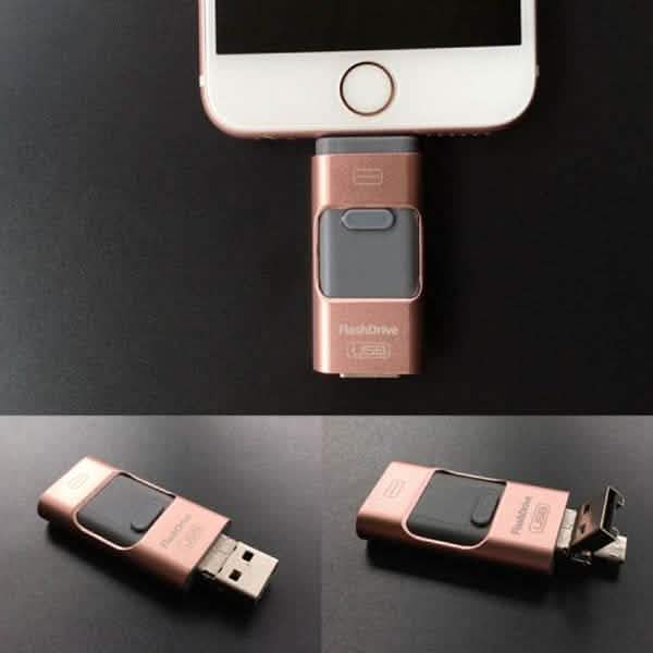 iFlash USB Drive for iPhone, iPad &amp; Android - Assorted Sizes