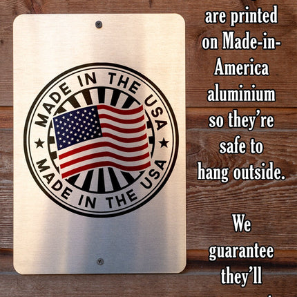 River Life - Metal Sign