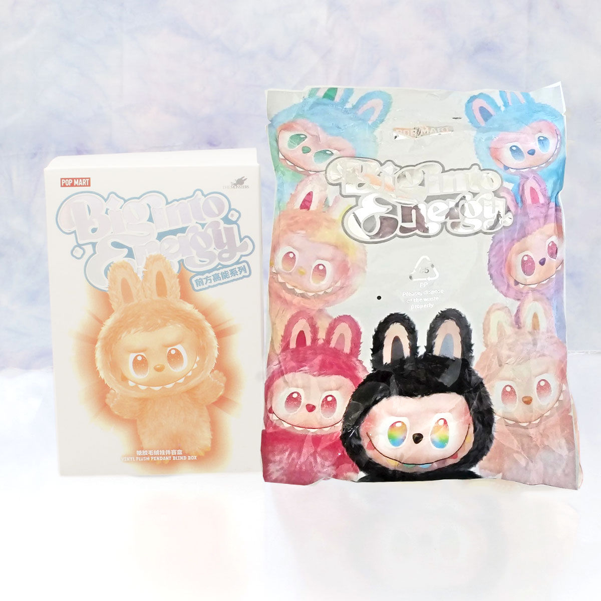 Bag Charm Keychain Blind Lafufu Labubu Big Into Energy Stylish Accessory