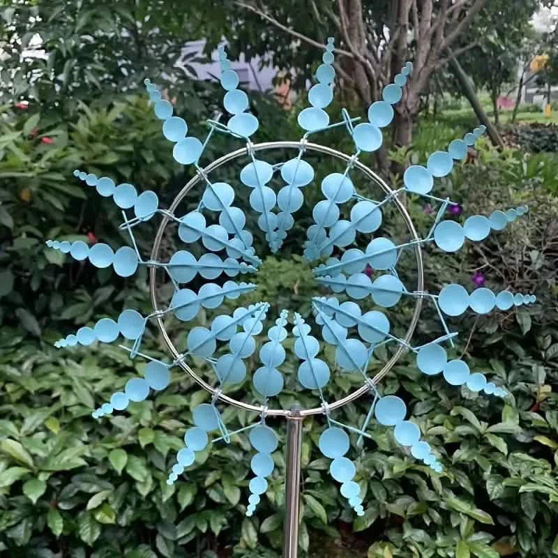 Kinetic Wind Sculptures &amp; Spinners 3D Wind Spinner Wind Powered Wind Art