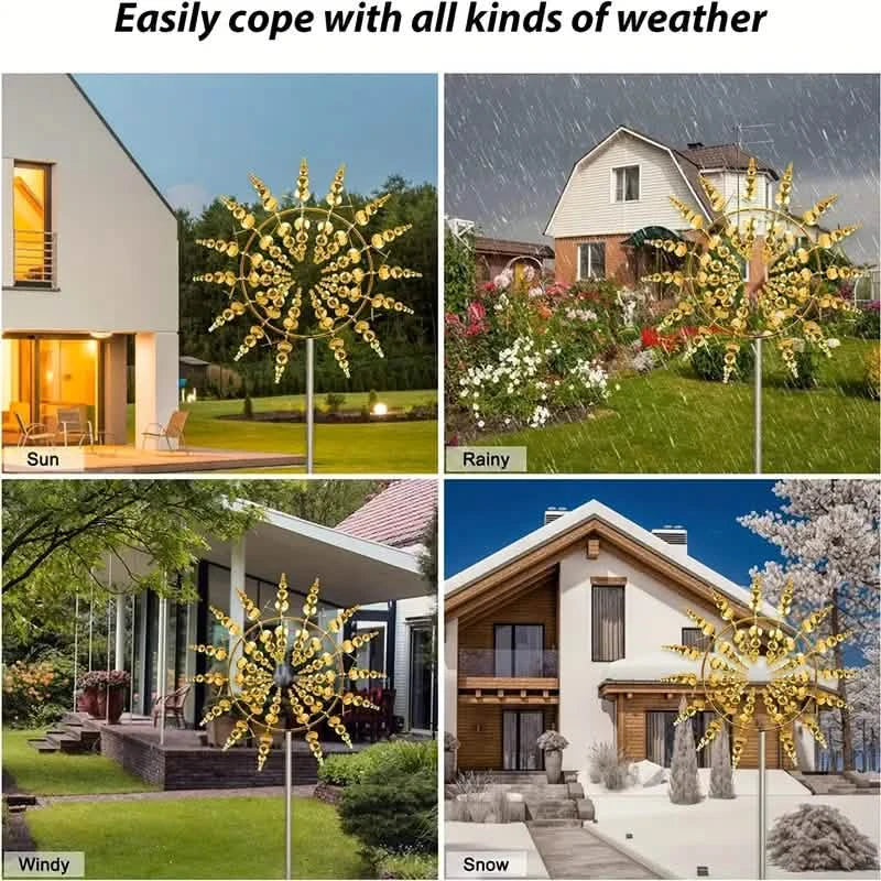 Kinetic Wind Sculptures &amp; Spinners 3D Wind Spinner Wind Powered Wind Art