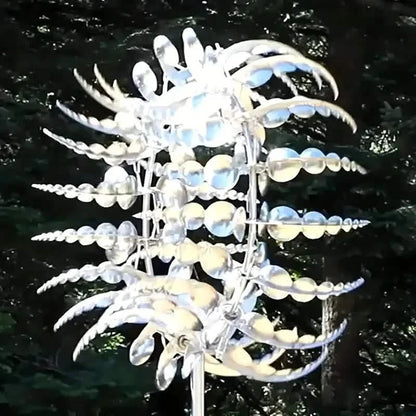 Kinetic Wind Sculptures &amp; Spinners 3D Wind Spinner Wind Powered Wind Art