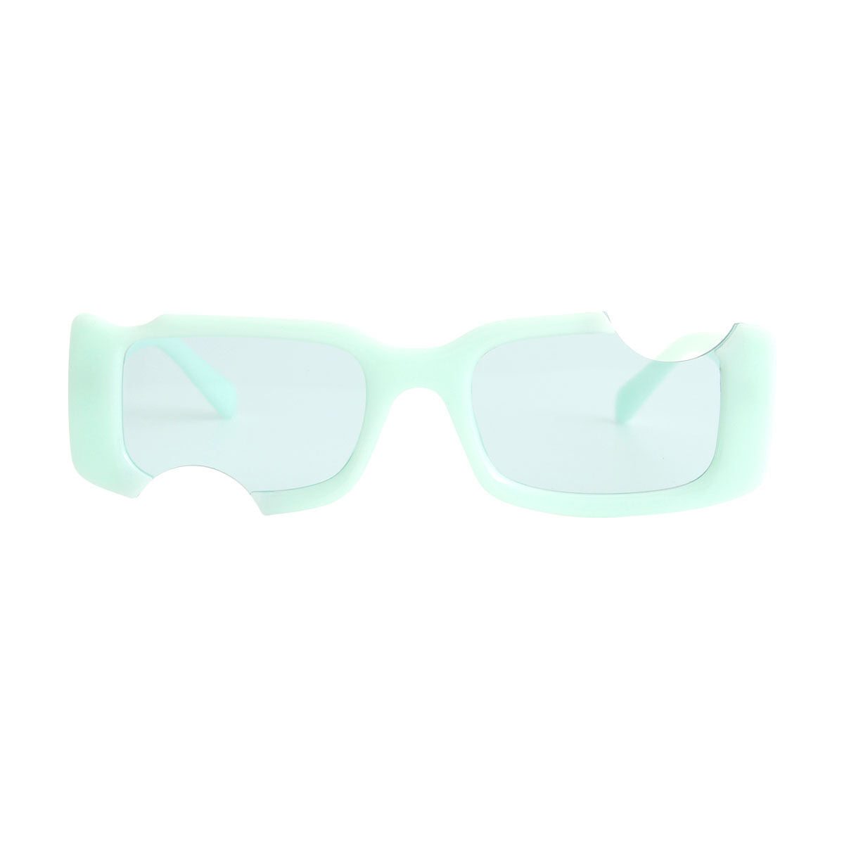 Trendy Mint Puzzle Sunglasses Stylish Fashion Accessory