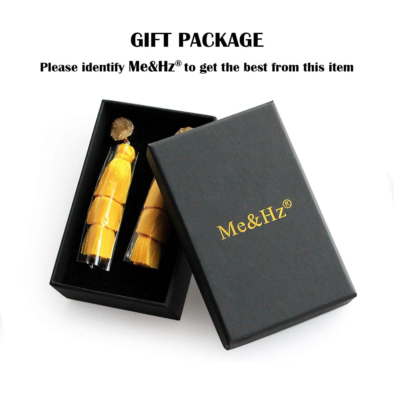 Me&amp;Hz Colorful Layered Tassel Earrings