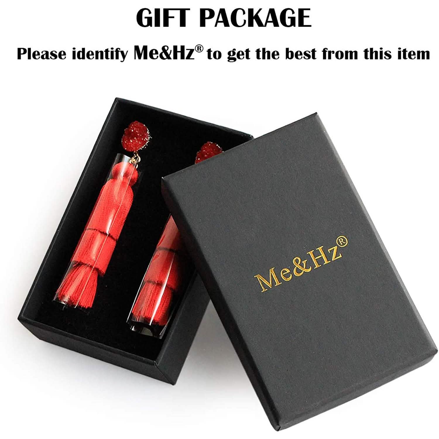Me&amp;Hz Colorful Layered Tassel Earrings