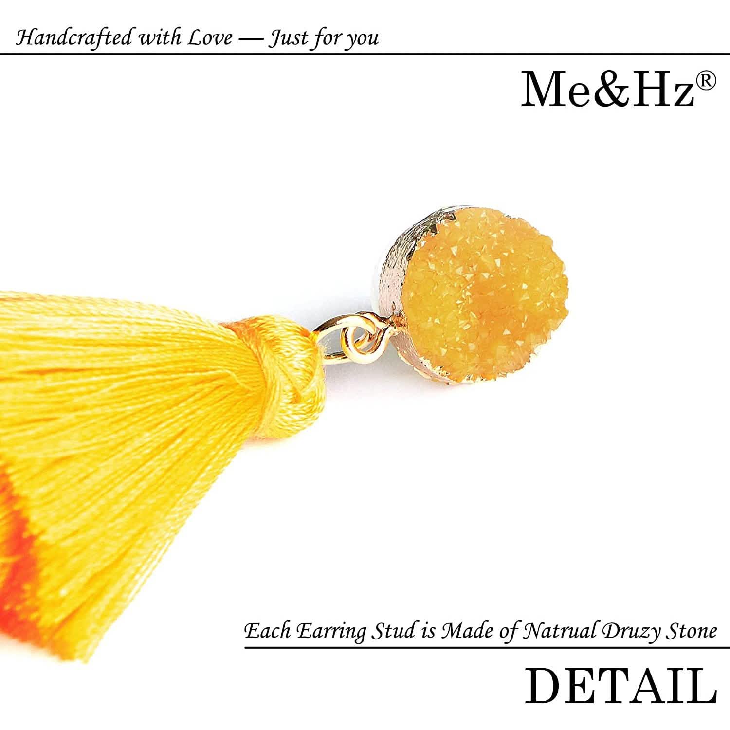 Me&amp;Hz Colorful Layered Tassel Earrings