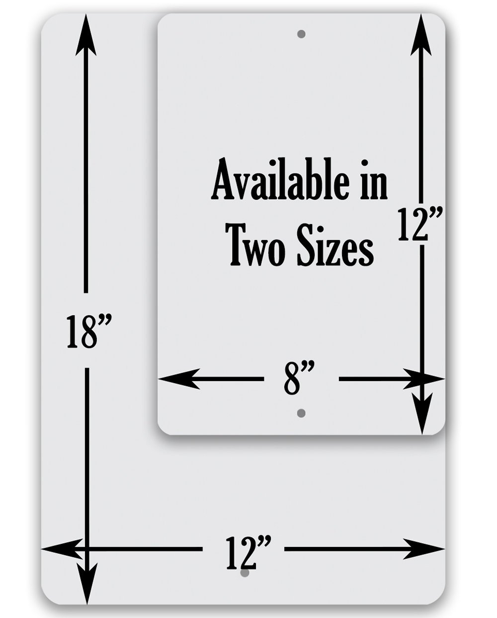 Caution Big Foot Breeding Area - Metal Sign