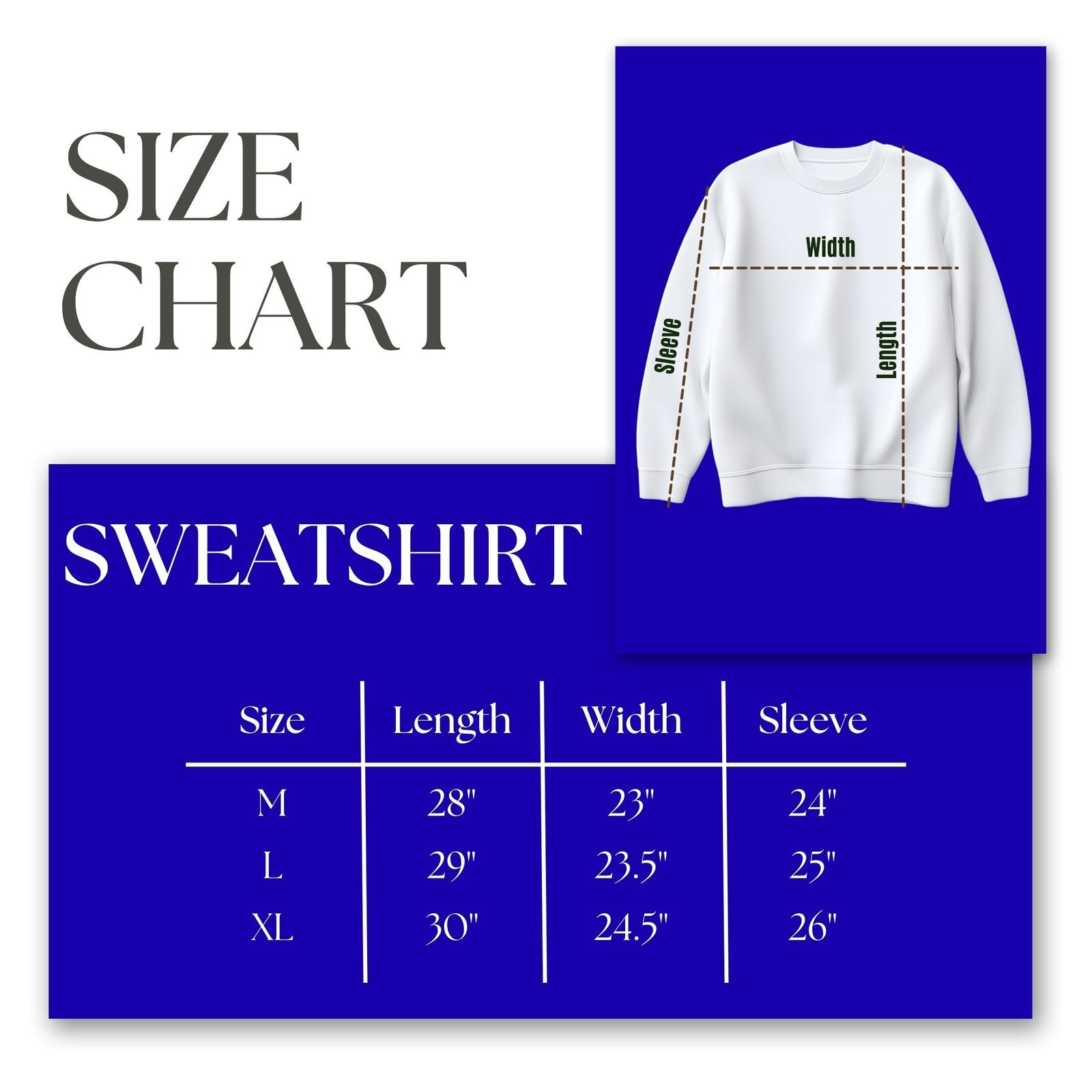 Crew Sweatshirt Blue Embroidered Greek Gear Casual Stylish Top