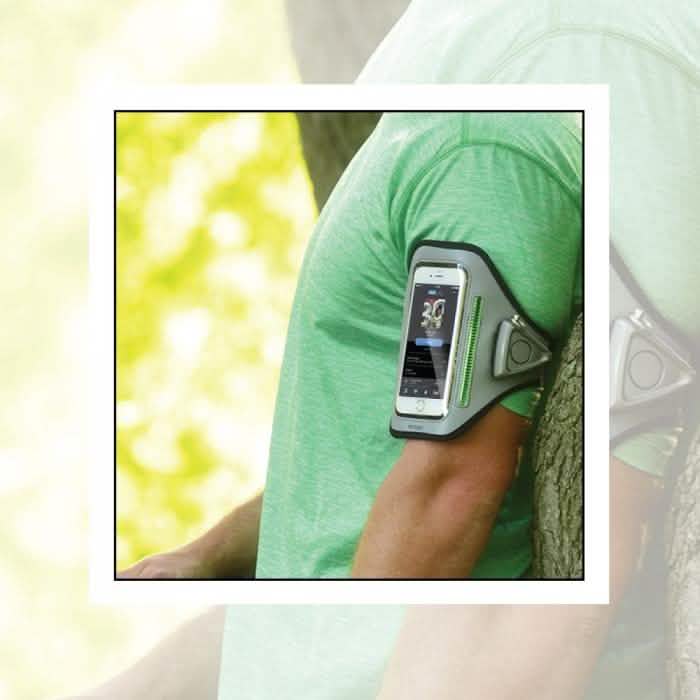 MYGUARD SPORT LED Armband &amp; Safety Alarm with Phone Holder
