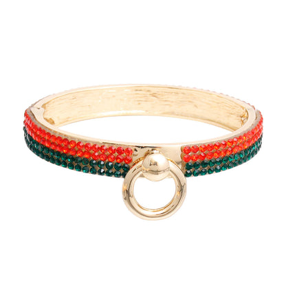 Slim Hinge Bracelet Elegant Gold Fashion Jewelry Accessory