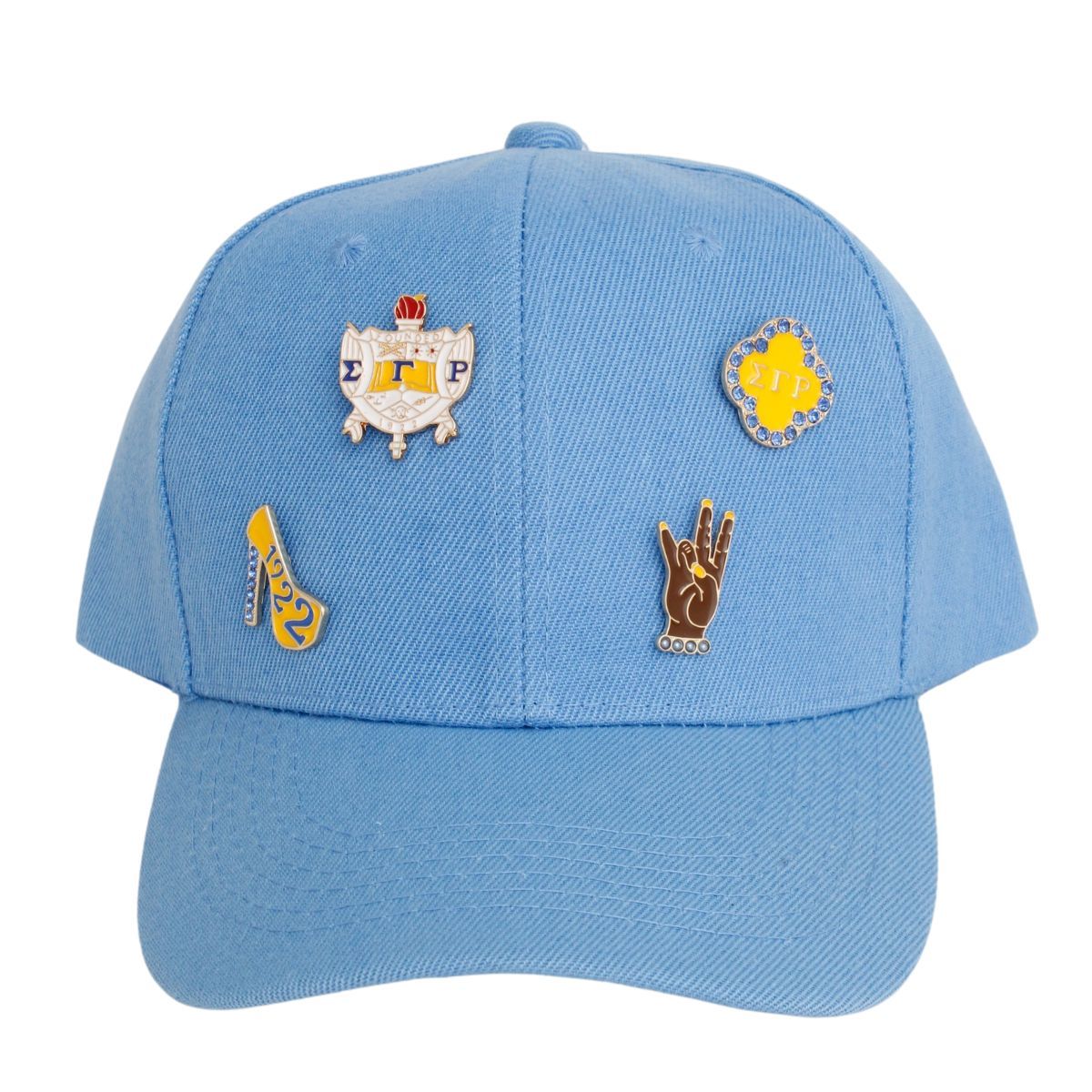 Women’s Blue Canvas Baseball Cap Casual Stylish Hat
