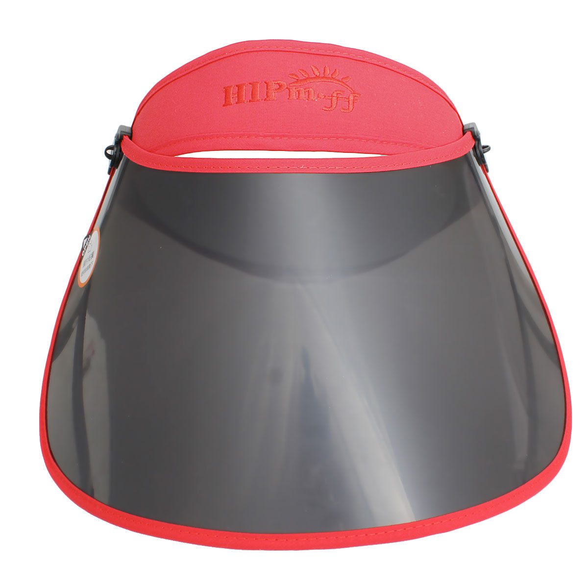 Face Shield Visor Red UPF50+ Stylish Protective Accessory