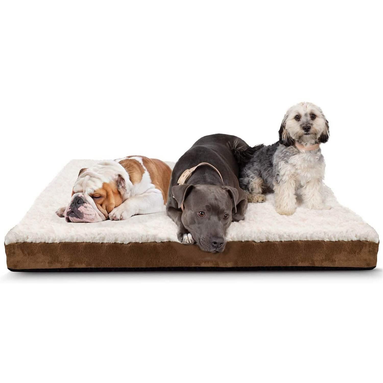 Paws &amp; Pals Orthopedic Pet Bed Foam-Mattress for Dogs and Cats