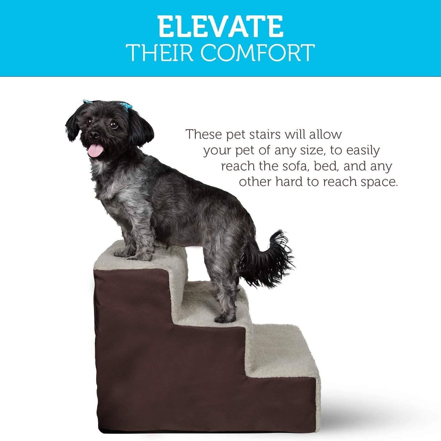 Paws &amp; Pals Padded Pet Stairs