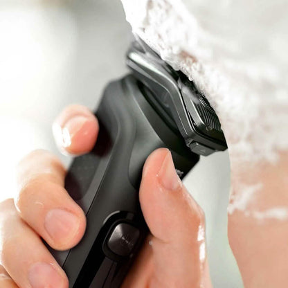 Philips Wet &amp; Dry Shaver 5000 with SkinIQ Tech + Shave Heads, Charging &amp; Cleaning Base (Refurbished)
