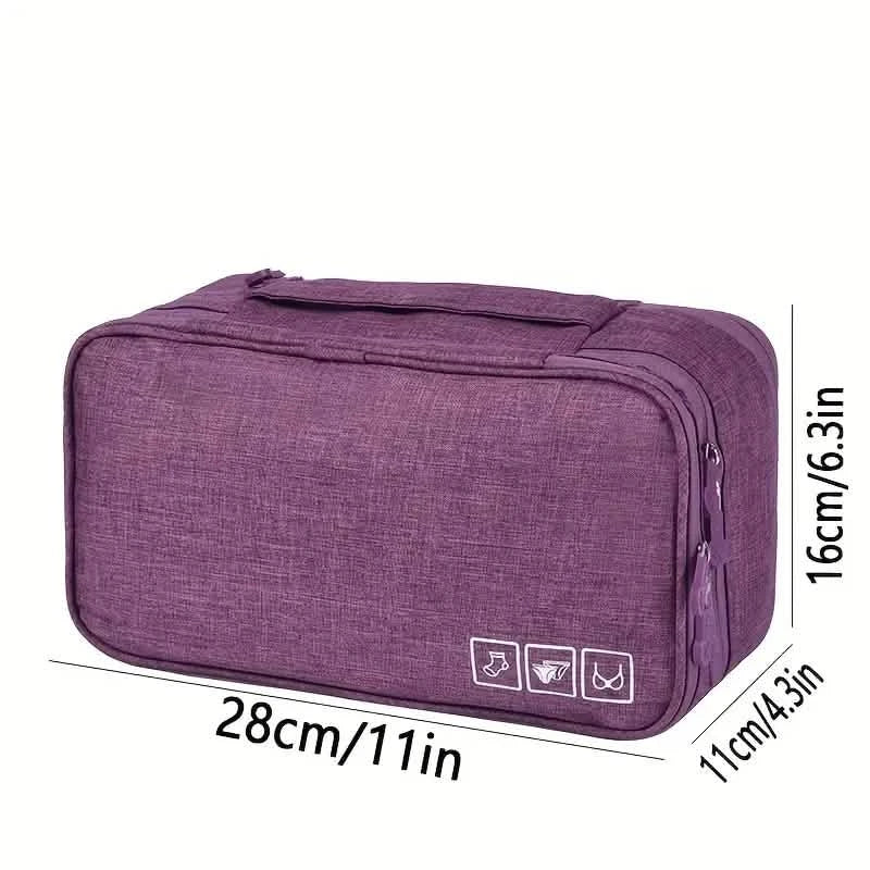 Portable Underwear &amp; Toiletry Storage Bag