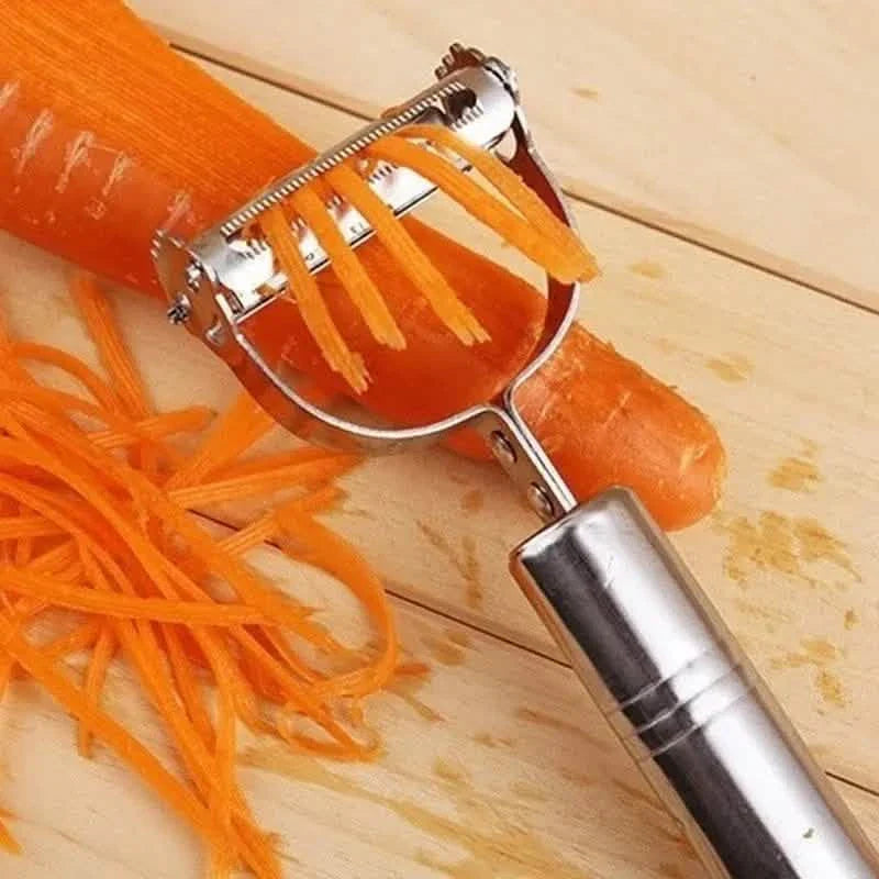 Premium Stainless Steel Vegetable Grater &amp; Peeler