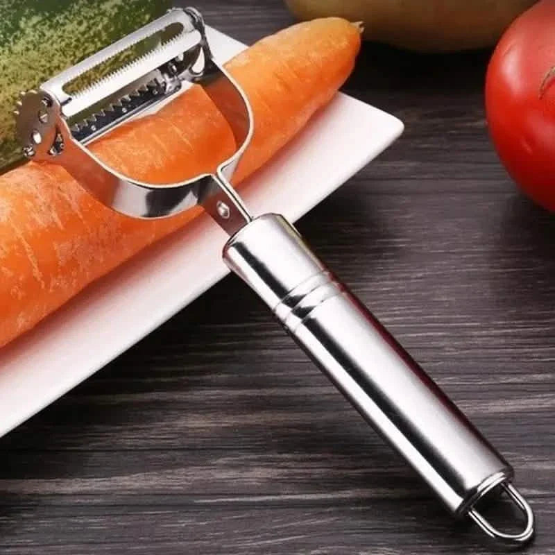 Premium Stainless Steel Vegetable Grater &amp; Peeler