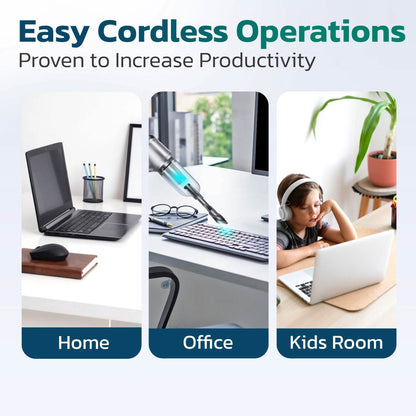 Purely C105 Keyboard Cleaner, Compressed air Duster &amp; Vacuum Cleaner