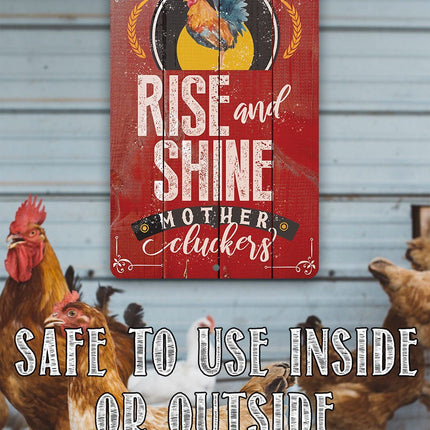 Rise and Shine - Metal Sign