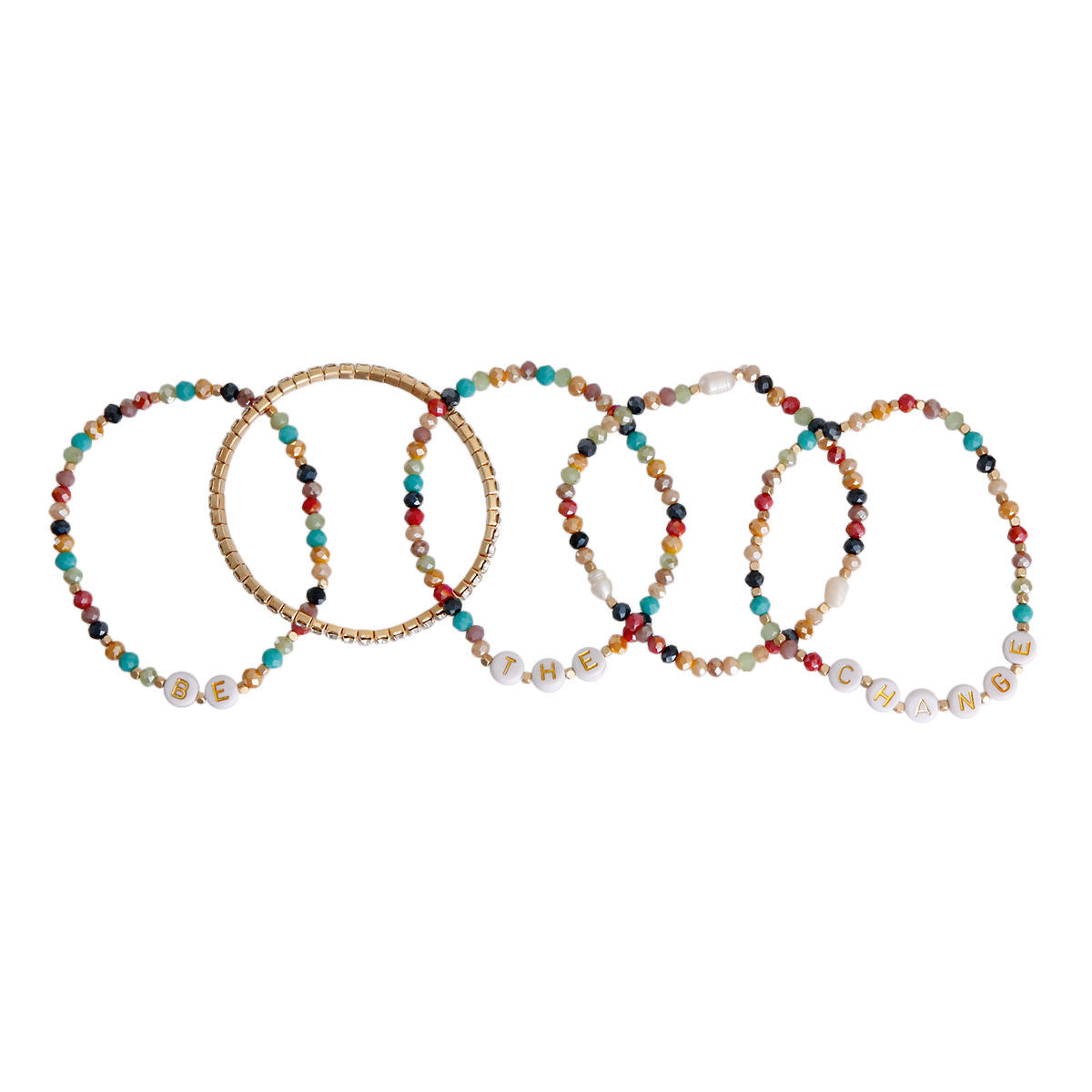Beaded Bracelets Trendy Stylish Statement Accessories Be the Change