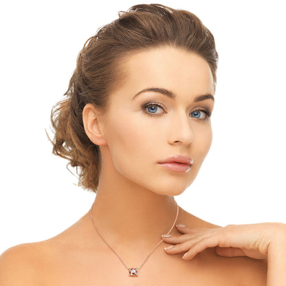 Statement Leopard Print Glitter Necklace in Gold Tone, Trendy Fashion Jewelry