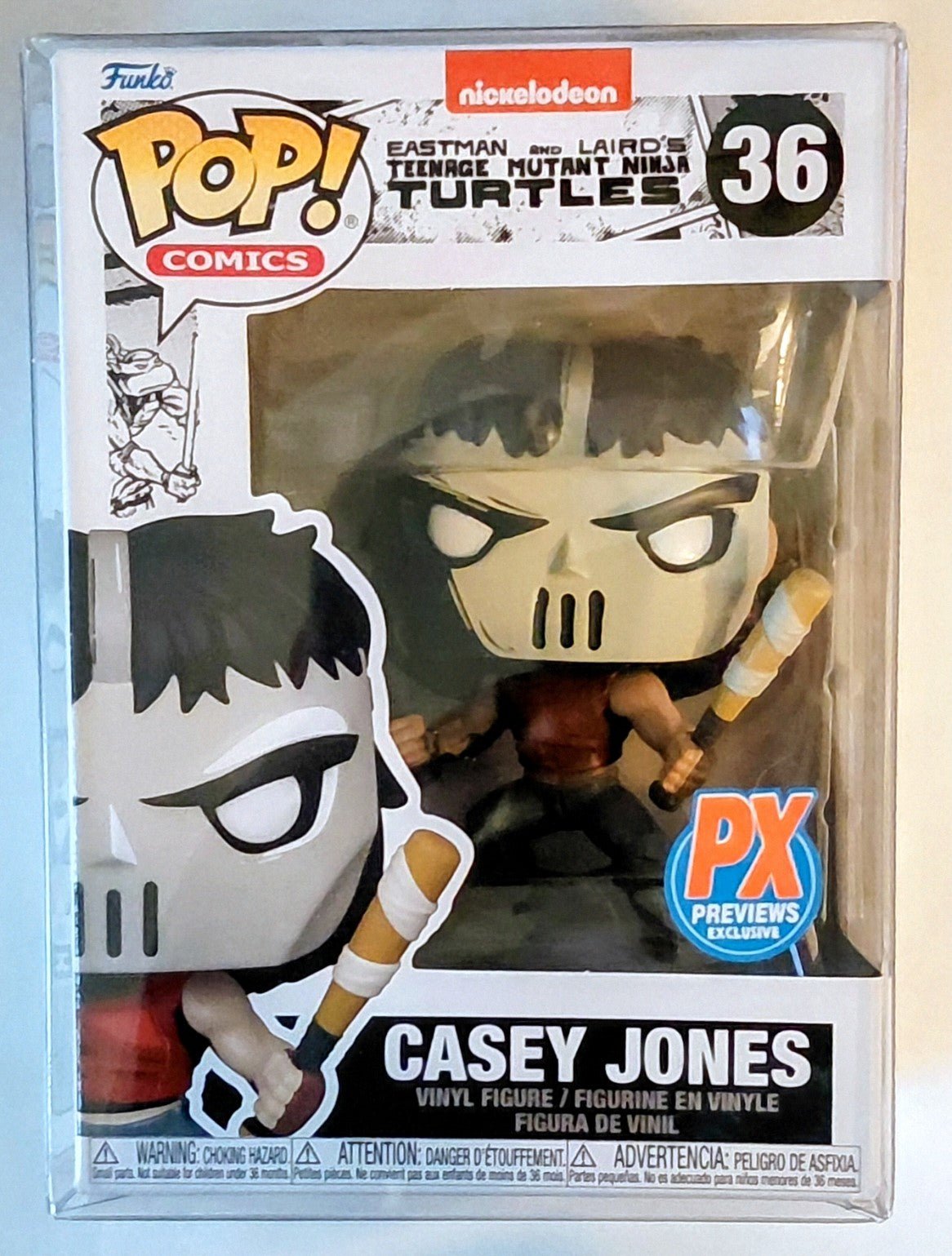 TMNT Funko Pop - Casey Jones (Comics) - Loving It Shop