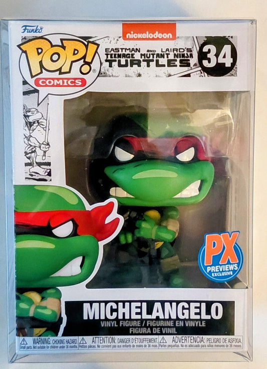 TMNT Funko Pop - Michelangelo (Comics) - Loving It Shop