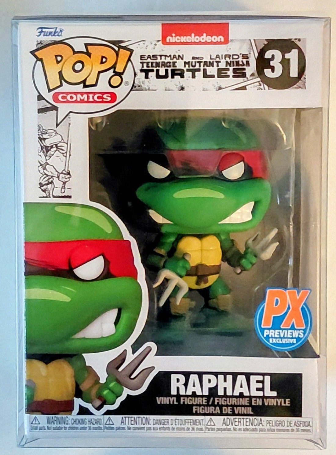 TMNT Funko Pop - Raphael (Comics) - Loving It Shop