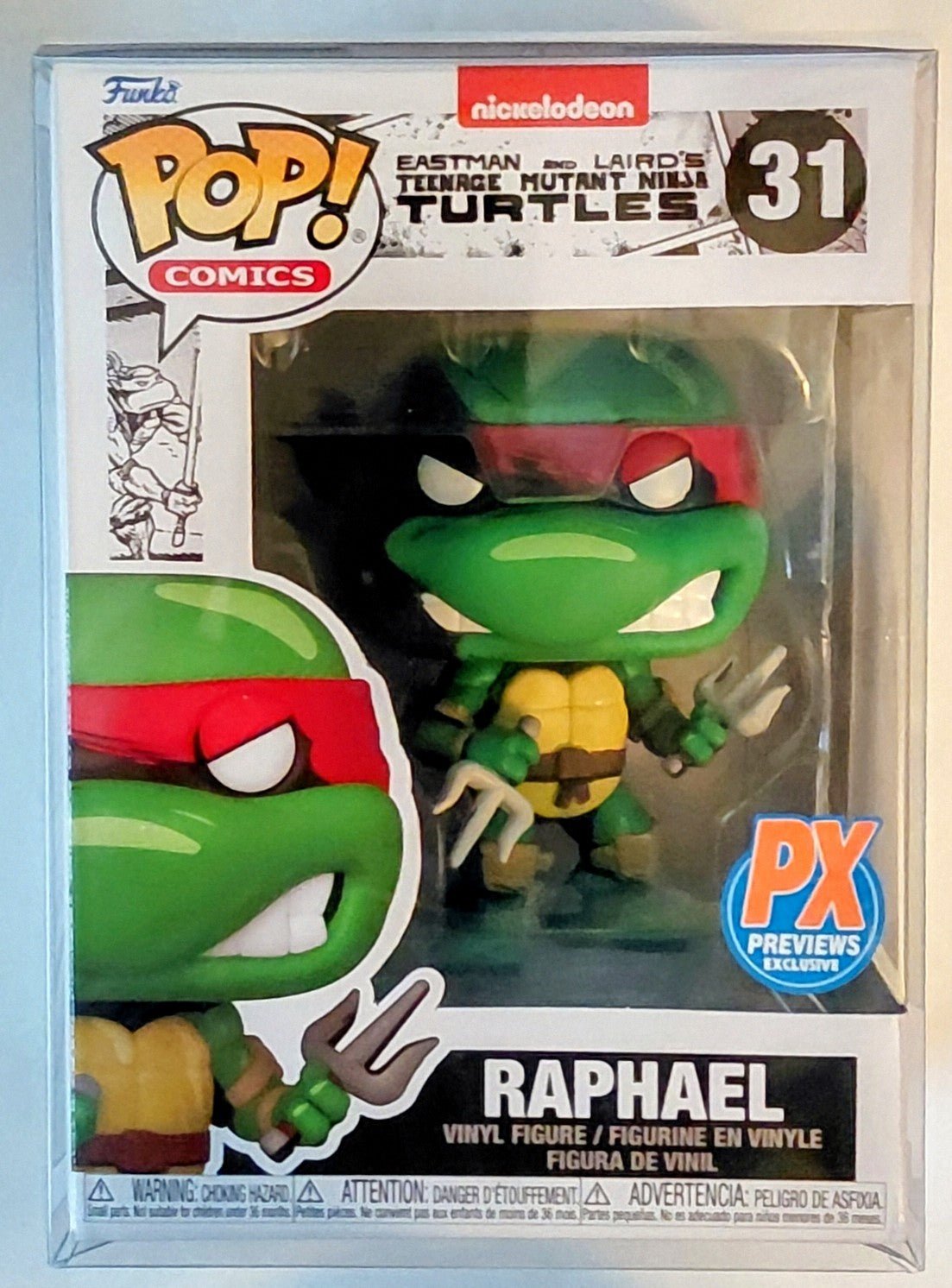 TMNT Funko Pop - Raphael (Comics) - Loving It Shop