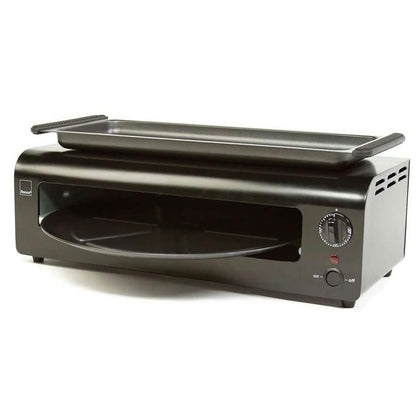 Ronco Pizza &amp; More Home Pizza and Wing Oven with Removable Warming Tray and Pan