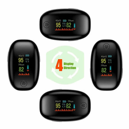 Finger Pulse Oximeter – Heart Rate &amp; SPO2 Monitor