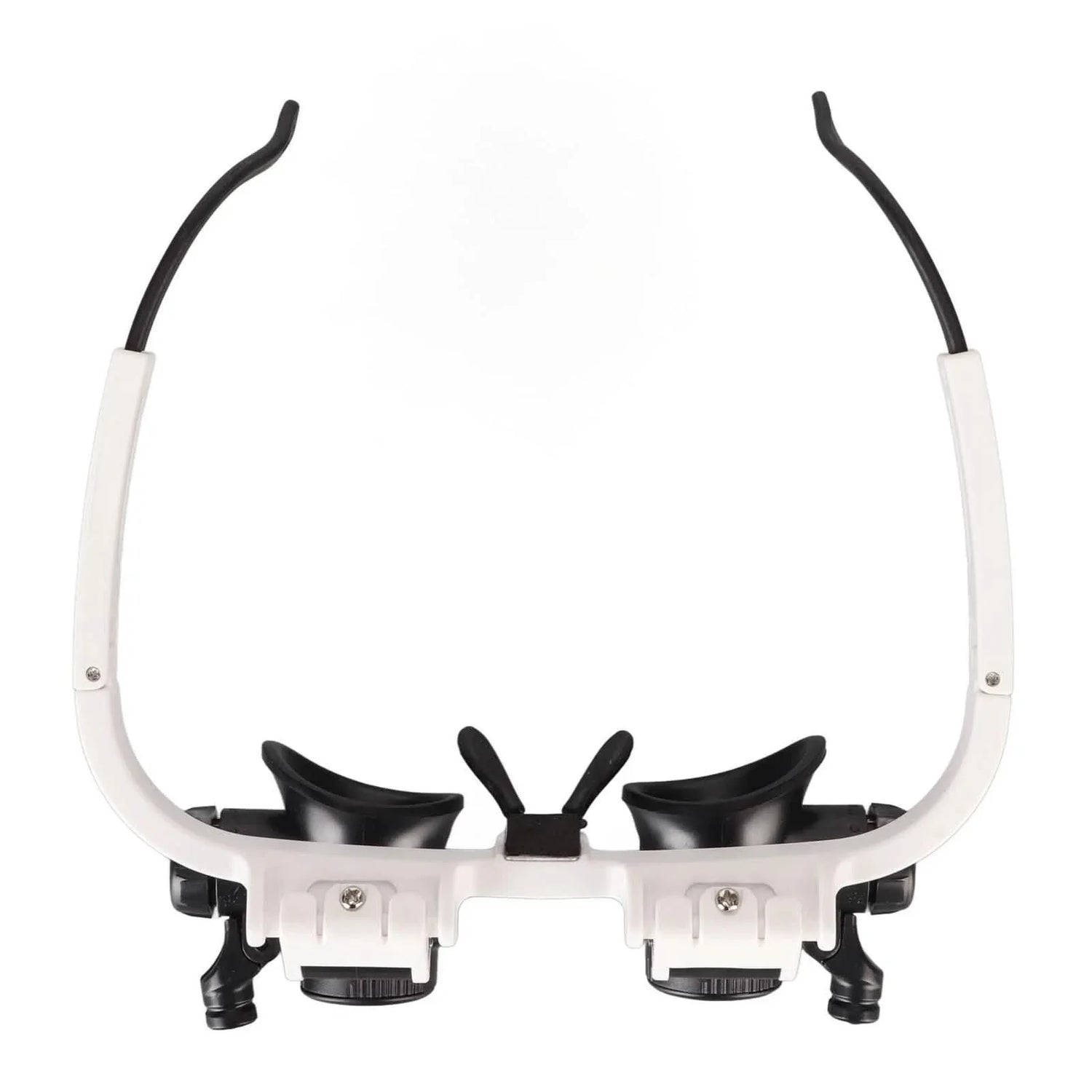 2-LED Head-Mounted Magnifier Glasses – 8x/15x/23x with Repair Light