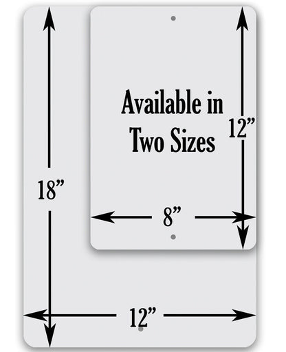 She Herself Is A Haunted House - Metal Sign