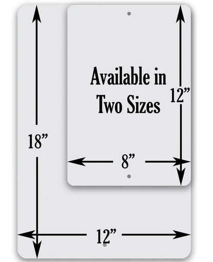 Shop Price List - Metal Sign