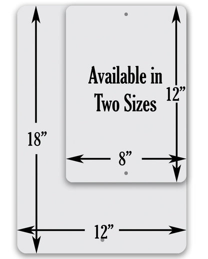 Shots Menu - Metal Sign