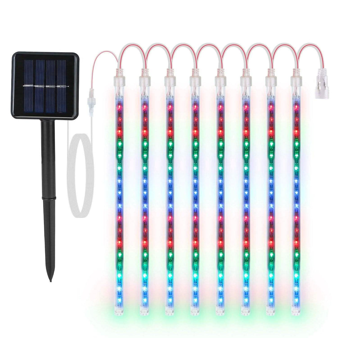 Solar Powered Meteor Shower String Light