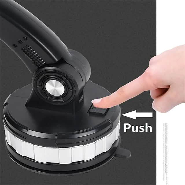 Solid &amp; Durable Car Phone Holder Mount for Dashboard Windshield Long Arm Strong Suction Cell Phone Car Mount