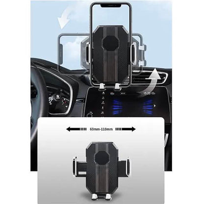 Solid &amp; Durable Car Phone Holder Mount for Dashboard Windshield Long Arm Strong Suction Cell Phone Car Mount