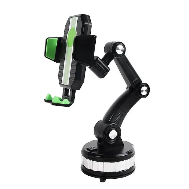 Solid &amp; Durable Car Phone Holder Mount for Dashboard Windshield Long Arm Strong Suction Cell Phone Car Mount