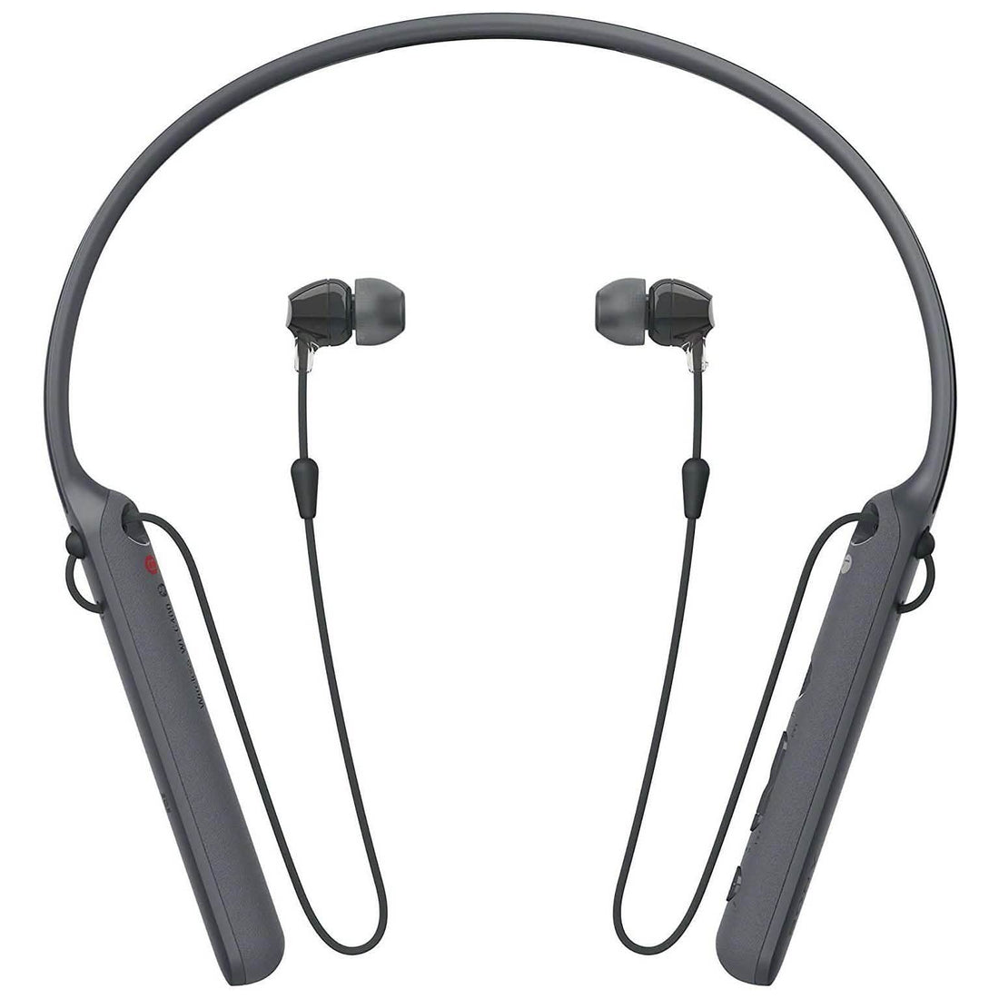 Sony - C400 Wireless Behind-Neck in Ear Headphone - Black (Refurbished)