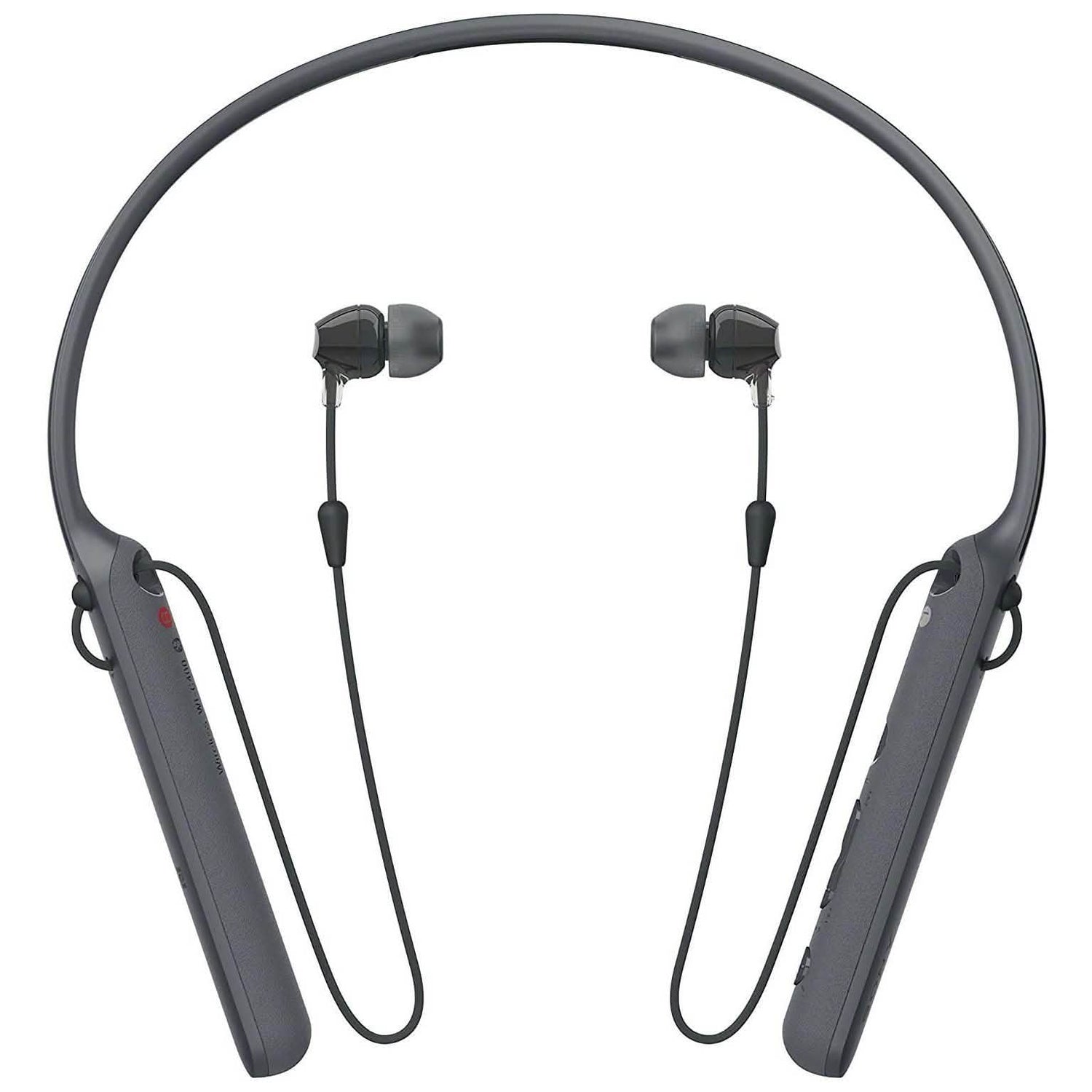 Sony - C400 Wireless Behind-Neck in Ear Headphone - Black (Refurbished)