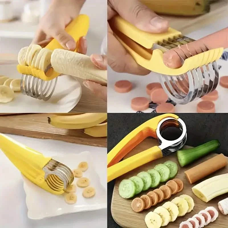 Stainless Steel Banana &amp; Cucumber Slicer