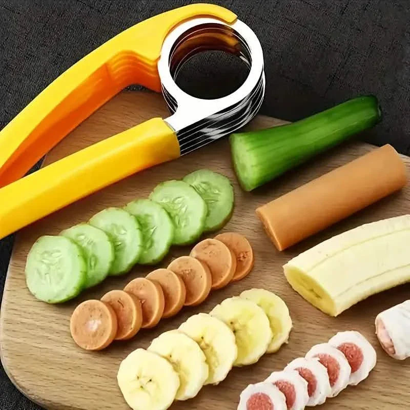 Stainless Steel Banana &amp; Cucumber Slicer