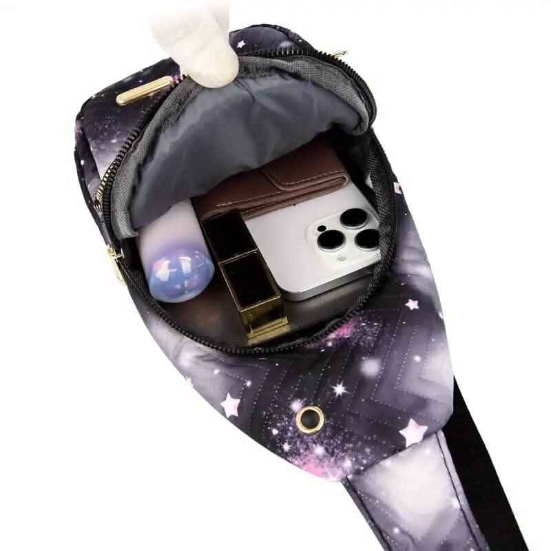 Stylish Chic Quilted Lightweight &amp; Comfortable Crossbody Chest Bag