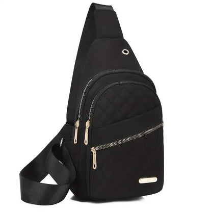 Stylish Chic Quilted Lightweight &amp; Comfortable Crossbody Chest Bag