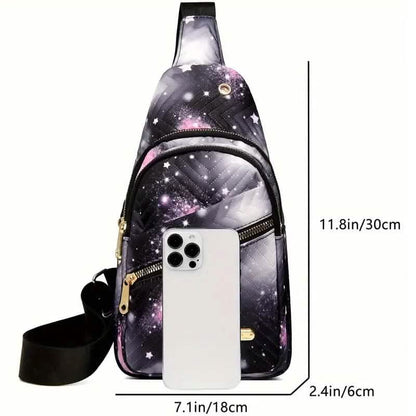 Stylish Chic Quilted Lightweight &amp; Comfortable Crossbody Chest Bag