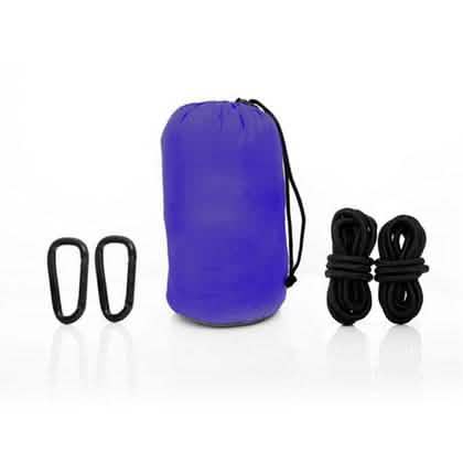 Two-Person Parachute Hammock with Built-in Mosquito Net &amp; Carry Pouch