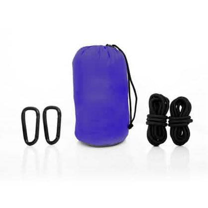 Two-Person Parachute Hammock with Built-in Mosquito Net &amp; Carry Pouch